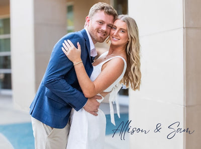 Client Spotlight: Allison & Sam's Engagement Ring Journey