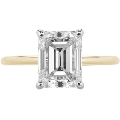Emerald Cut Diamond Rings: Engagement & Wedding Ring Edition