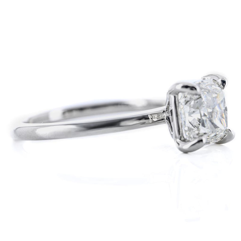 1.81CT Radiant Diamond Engagement Ring - Solitaire - 950 Platinum