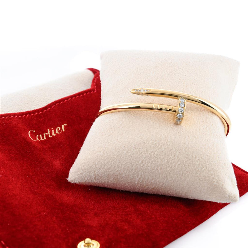 Cartier | Juste Un Clou Bracelet, Size 16 - 18K Yellow Gold