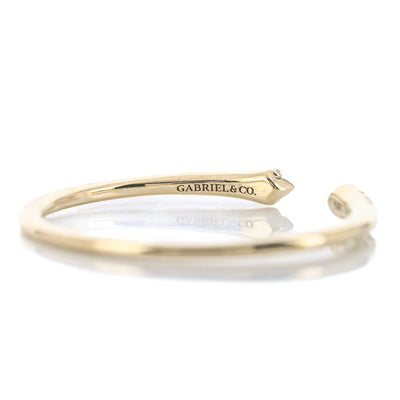 .10CTW Micro Pavé Split Diamond  Band - 14K Yellow Gold
