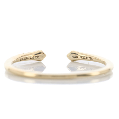 .10CTW Micro Pavé Split Diamond  Band - 14K Yellow Gold