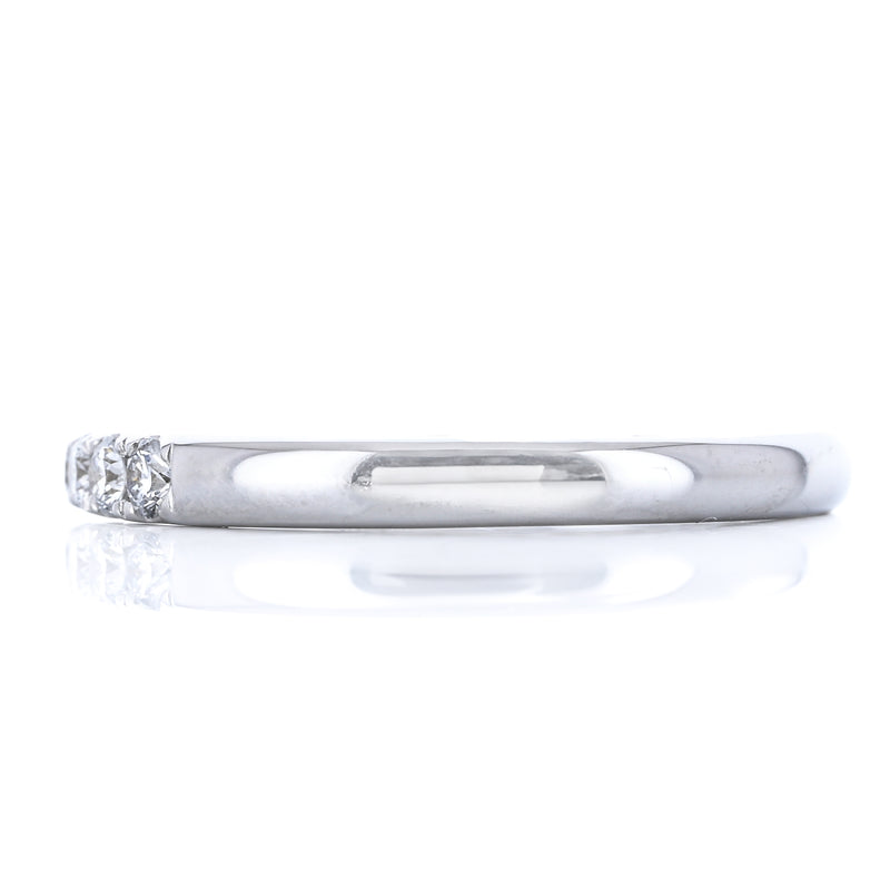 .29CTW Round Diamond Band - Open Point - 14K White Gold