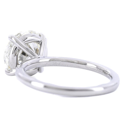 3.35CTW Round Diamond Engagement Ring - Solitaire - 950 Platinum