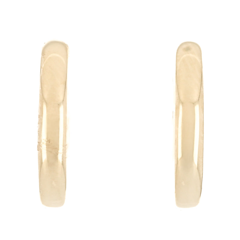 .46CTW Diamond Hoop Earrings - 14K Yellow Gold