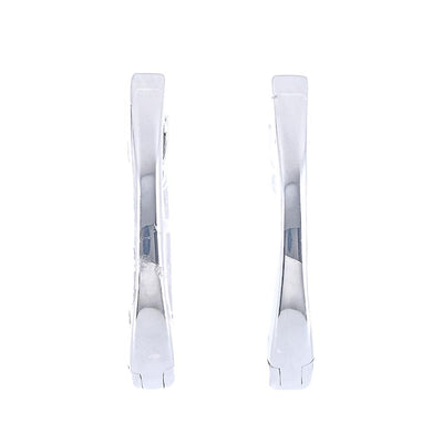 .20CTW Round Diamond Huggie Earrings - 14K White Gold