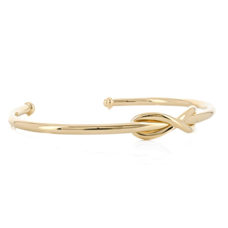 Tiffany & Co - Infinity Cuff Bracelet, 6.75" - 18K Yellow Gold