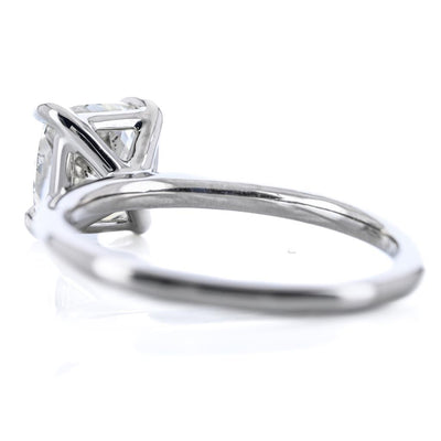 1.81CT Radiant Diamond Engagement Ring - Solitaire - 950 Platinum