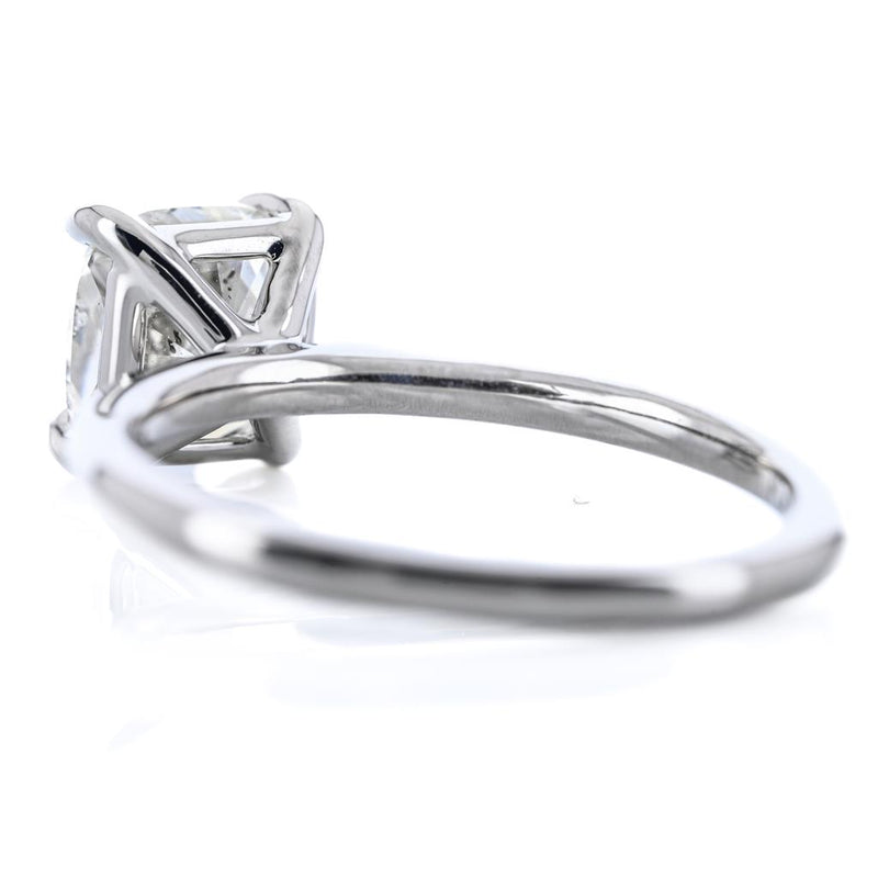 1.81CT Radiant Diamond Engagement Ring - Solitaire - 950 Platinum