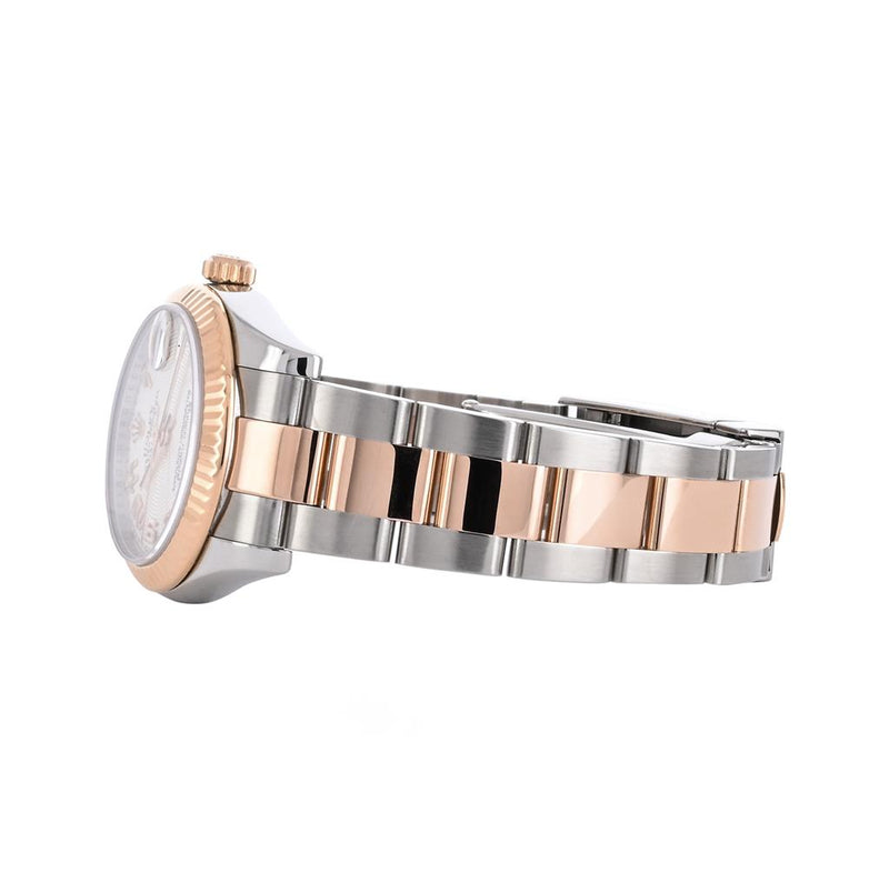 Rolex | 31mm Datejust, Silver Dial, Rose Gold & Steel Bracelet - 178241
