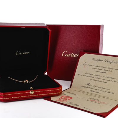 Cartier LOVE Necklace | 18K Rose Gold + Box & Papers