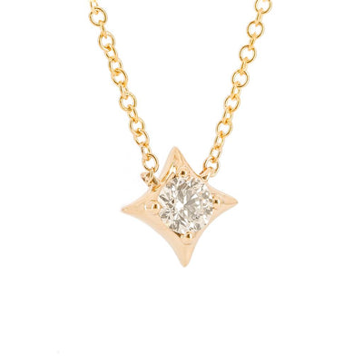.24CTW Diamond Pendant, 18" - 14K Yellow Gold