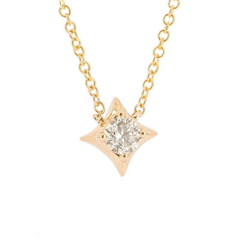 .24CTW Diamond Pendant, 18" - 14K Yellow Gold