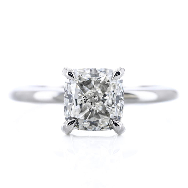 1.81CT Radiant Diamond Engagement Ring - Solitaire - 950 Platinum