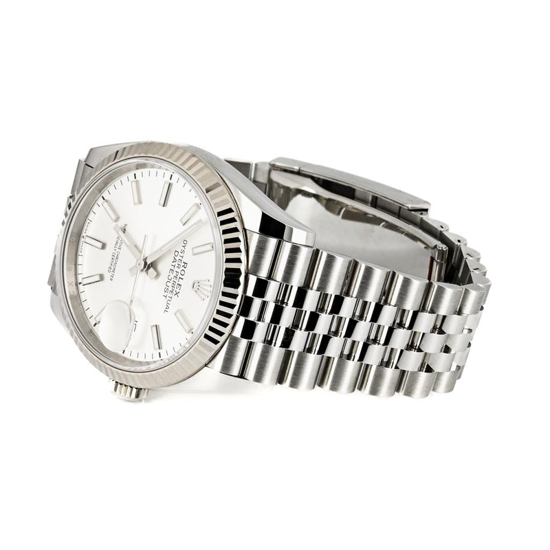 Rolex | 36mm Datejust, Silver Dial, Fluted Bezel, Jubilee Bracelet, Stainless Steel - 126234