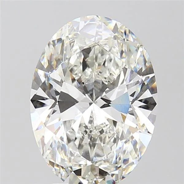 3.00ct Oval Lab Grown Diamond (Colour G, Clarity VS1, IGI Certified)