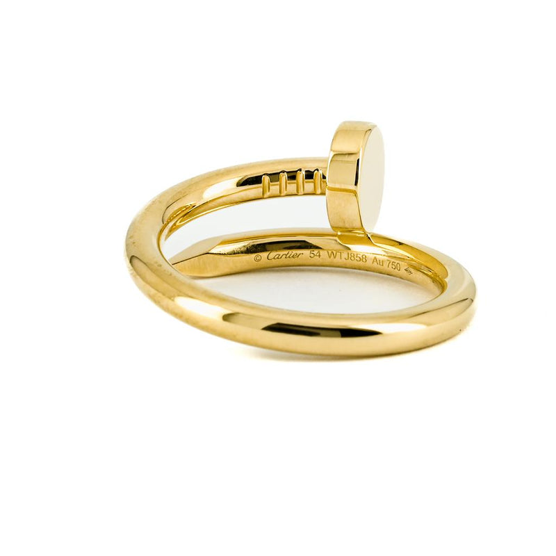 Cartier | Just Un Clou Ring, 18K Yellow Gold  - Size 6.75