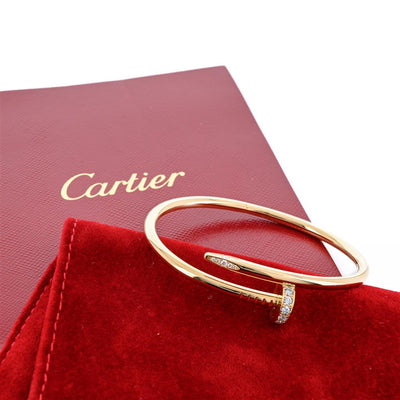 Cartier | Juste Un Clou Bracelet, Size 16 - 18K Yellow Gold