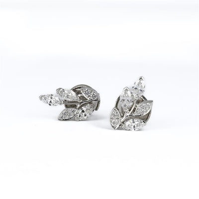 Tiffany & Co. | Victoria Earrings, 0.67ctw Marquise Diamonds - 950 Platinum