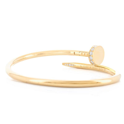Cartier | Juste Un Clou Bracelet, Size 16 - 18K Yellow Gold