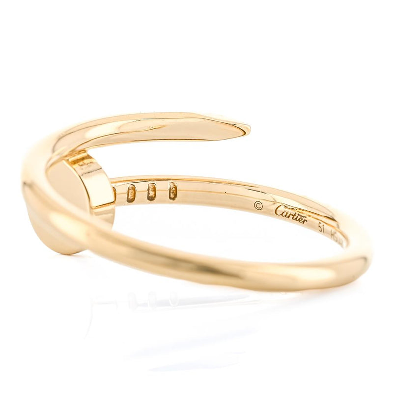 Cartier | Juste Un Clou Ring, Size 51 - 18K Yellow Gold