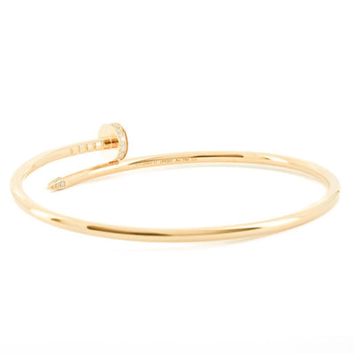 Cartier | Juste Un Clou Bracelet, Size 17 - 18K Yellow Gold