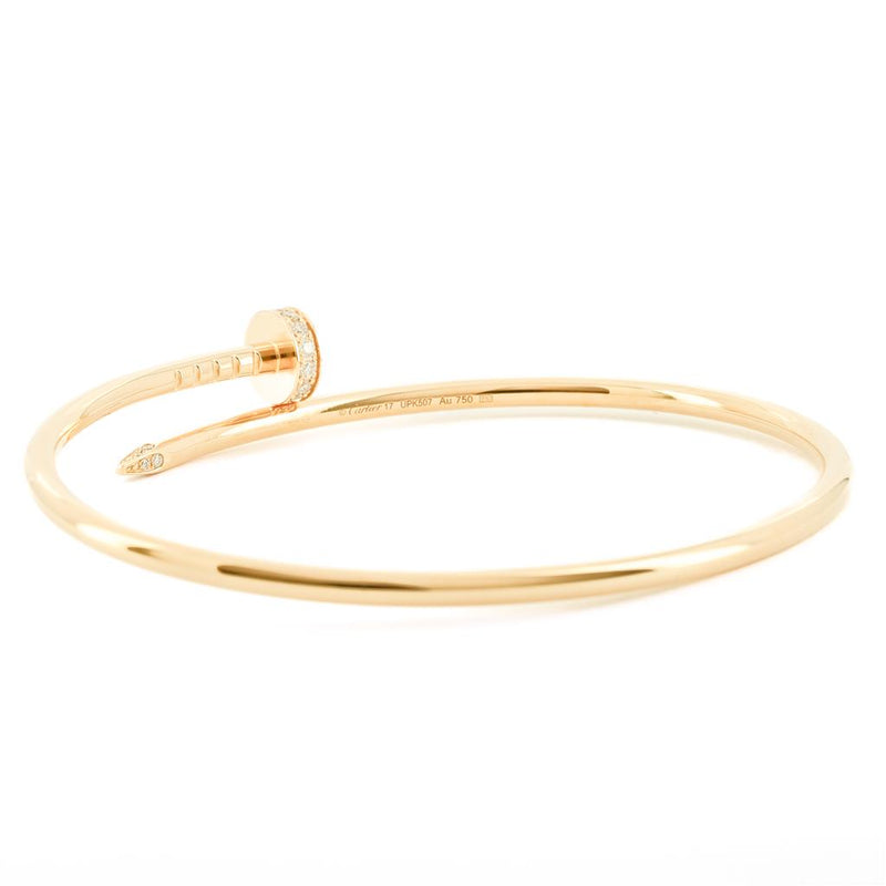 Cartier | Juste Un Clou Bracelet, Size 17 - 18K Yellow Gold
