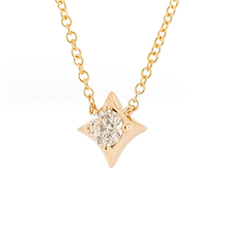 .24CTW Diamond Pendant, 18" - 14K Yellow Gold