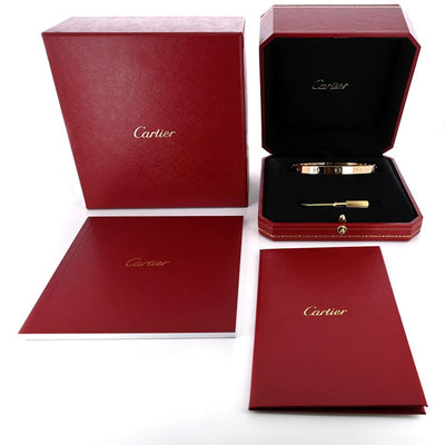 Cartier | Love Bracelet, 6mm, Size 19 – 18K Yellow Gold