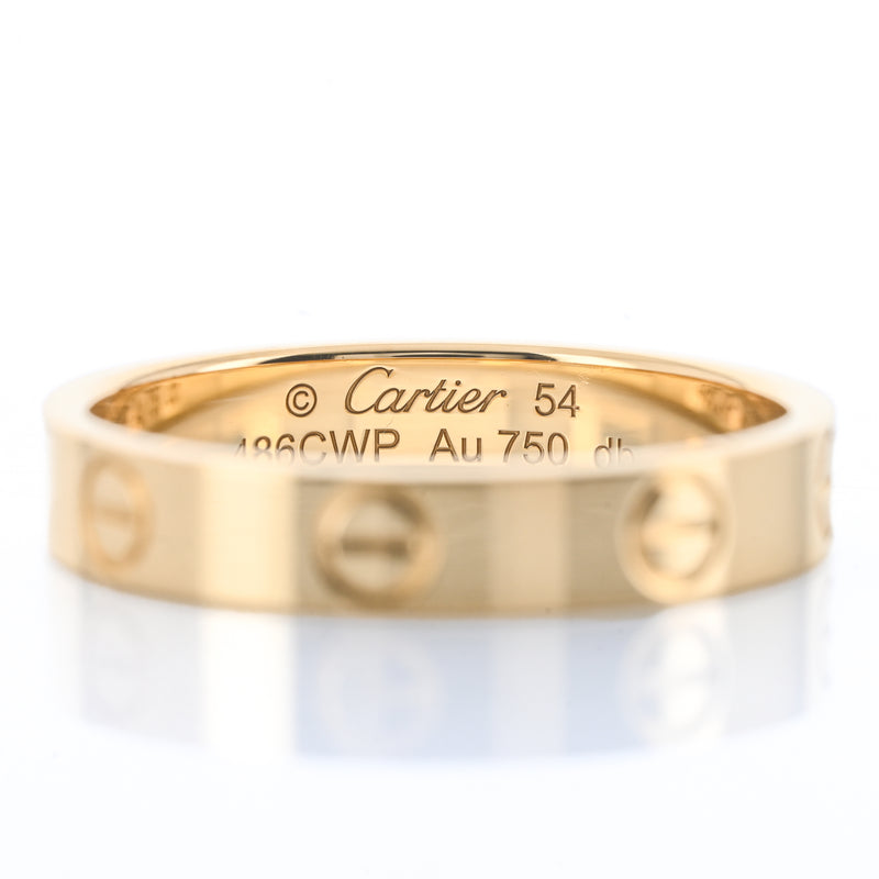 Cartier | Love Ring, Size 54 - 18K Yellow Gold