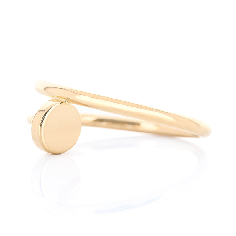 Cartier | Juste Un Clou Ring, Size 5 - 18K Yellow Gold