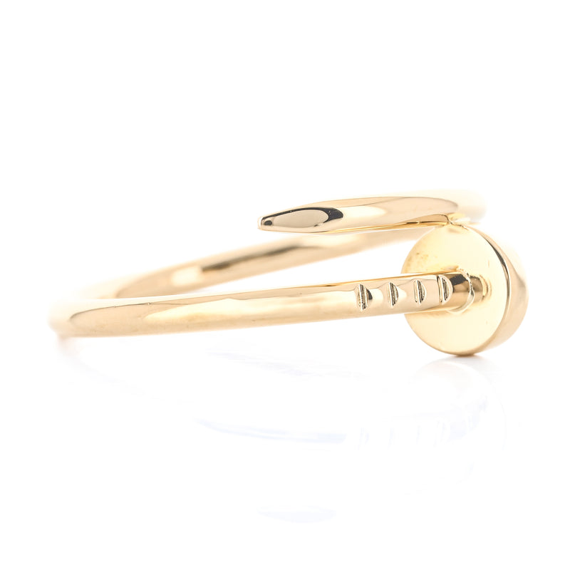 Cartier | Juste Un Clou Ring, Size 5 - 18K Yellow Gold