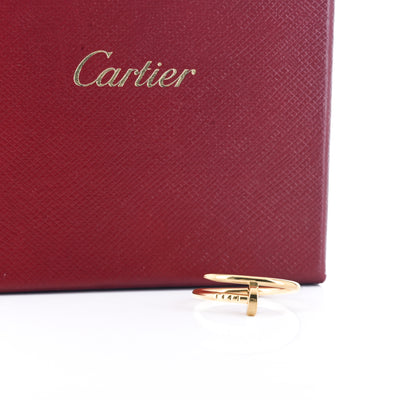 Cartier | Juste Un Clou Ring, Size 5 - 18K Yellow Gold