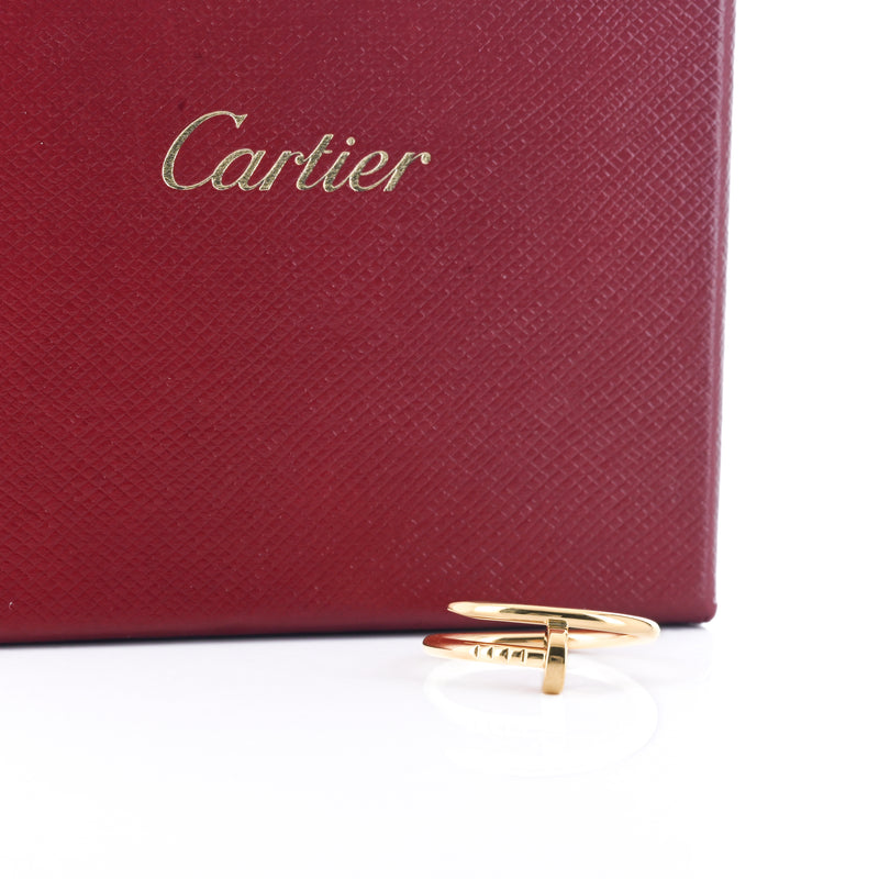 Cartier | Juste Un Clou Ring, Size 5 - 18K Yellow Gold