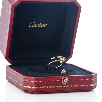 Cartier | Juste Un Clou Ring, Size 5 - 18K Yellow Gold