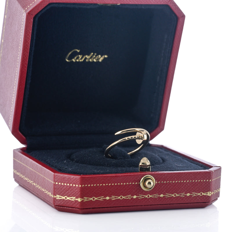 Cartier | Juste Un Clou Ring, Size 5 - 18K Yellow Gold