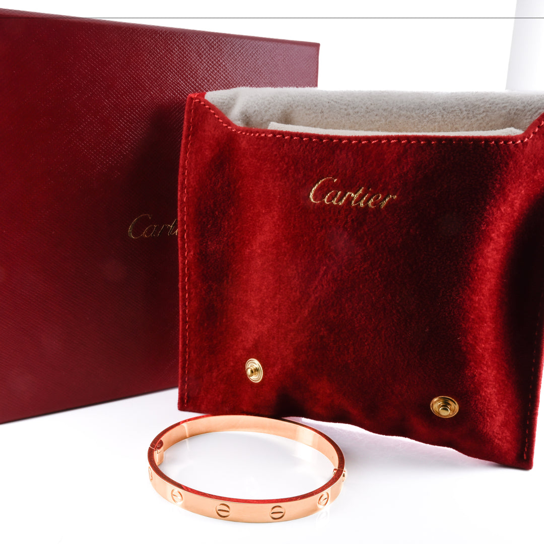 Cartier | Love Bracelet, Size 17 - 18K Rose Gold – Buchroeders