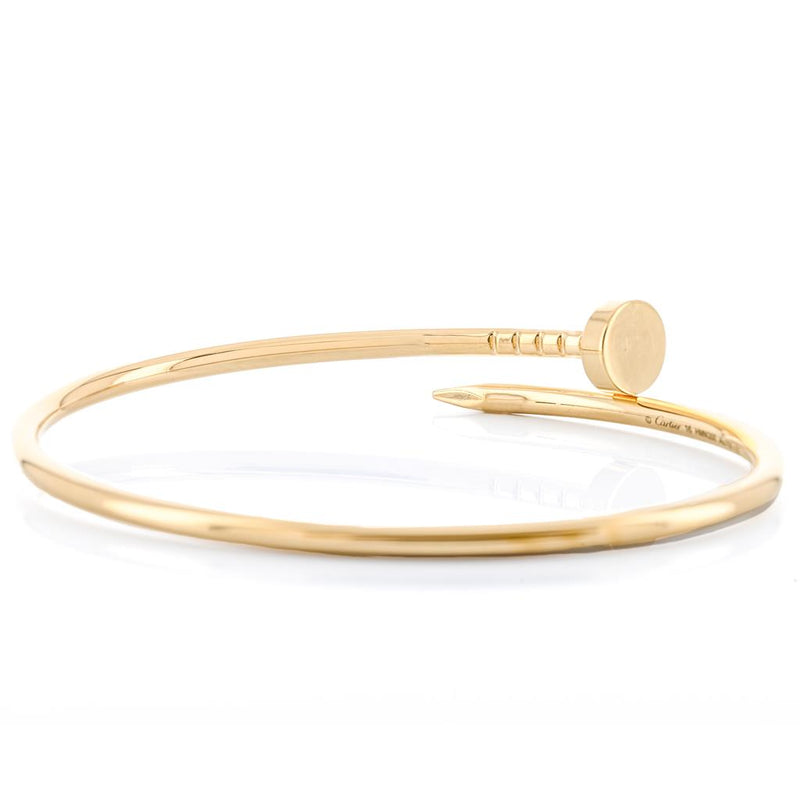 Cartier | Juste Un Clou Bracelet, Size 16 - 18K Yellow Gold