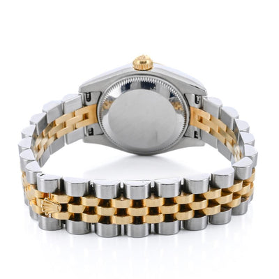 Rolex | 26MM Datejust, Champagne Diamond Dial - Stainless Steel - 179173