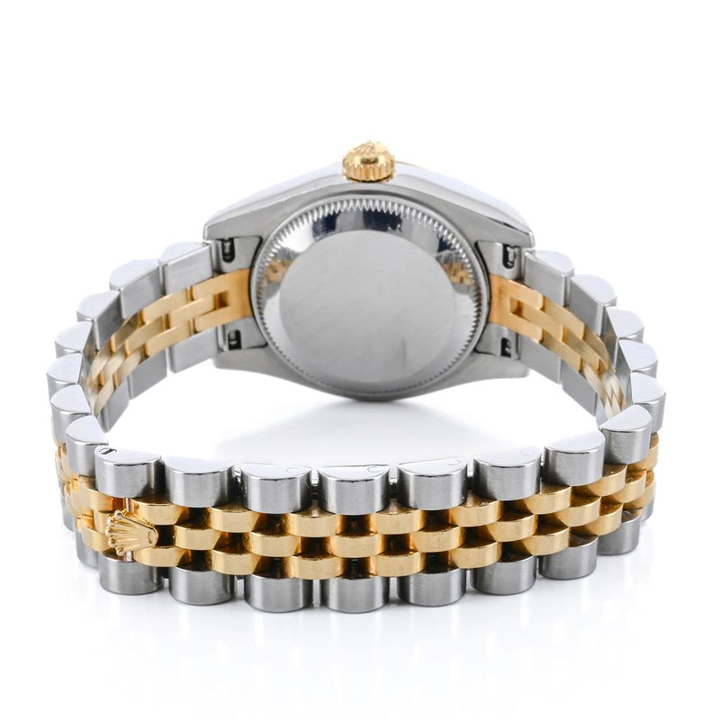 Rolex | 26MM Datejust, Champagne Diamond Dial - Stainless Steel - 179173