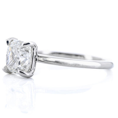 1.81CT Radiant Diamond Engagement Ring - Solitaire - 950 Platinum