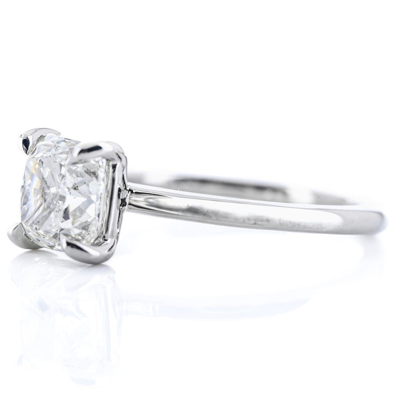 1.81CT Radiant Diamond Engagement Ring - Solitaire - 950 Platinum