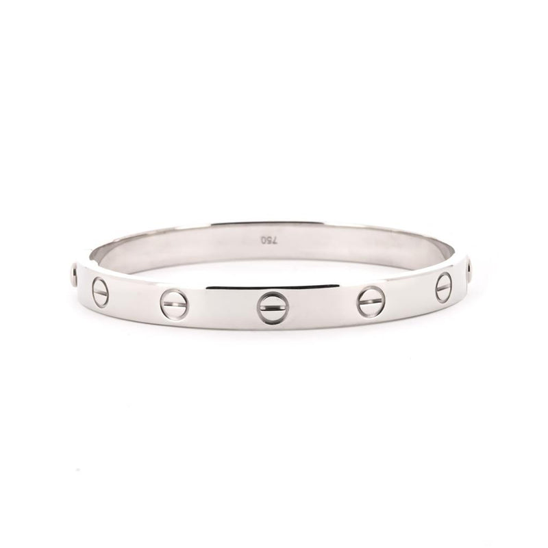 Cartier | Love Bangle, Size 16, 6.3" - 14K White Gold