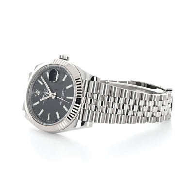 Rolex | 41mm Datejust, Black Dial, Jubilee - 126334