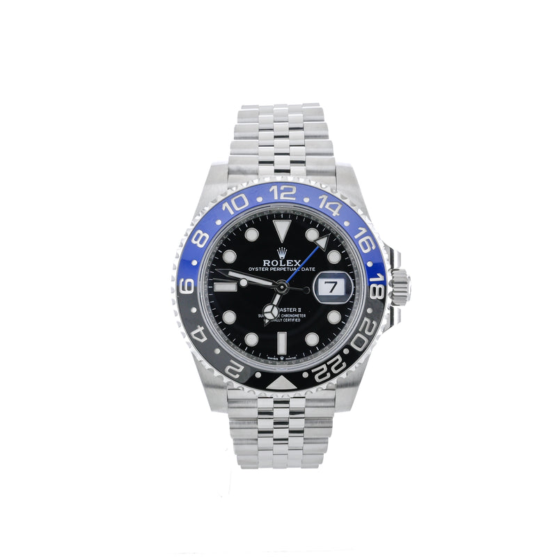 Rolex | 40MM "Batgirl" GMT Master II - Stainless Steel - 126710