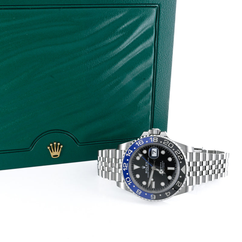 Rolex | 40MM "Batgirl" GMT Master II - Stainless Steel - 126710