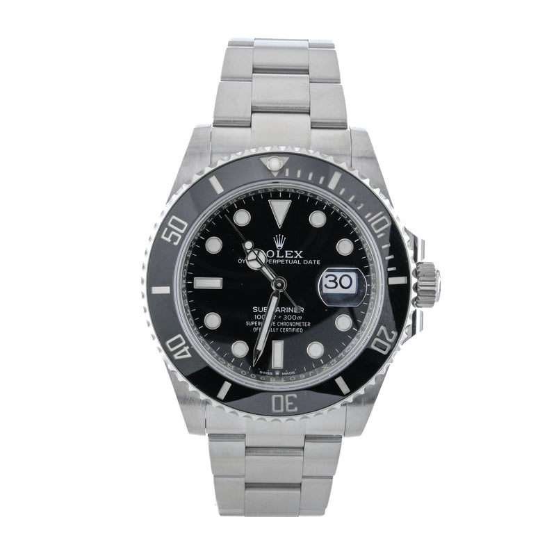 Rolex | 41MM Submariner, Black Dial - Stainless Steel - 126610