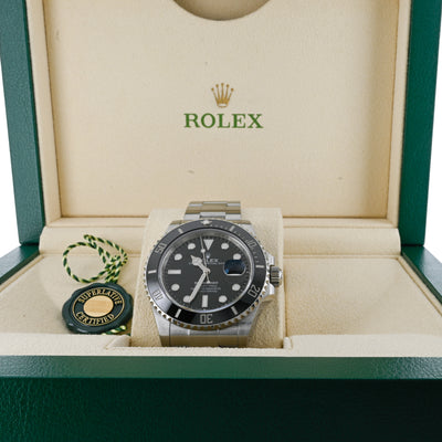 Rolex | 41MM Submariner, Black Dial - Stainless Steel - 126610