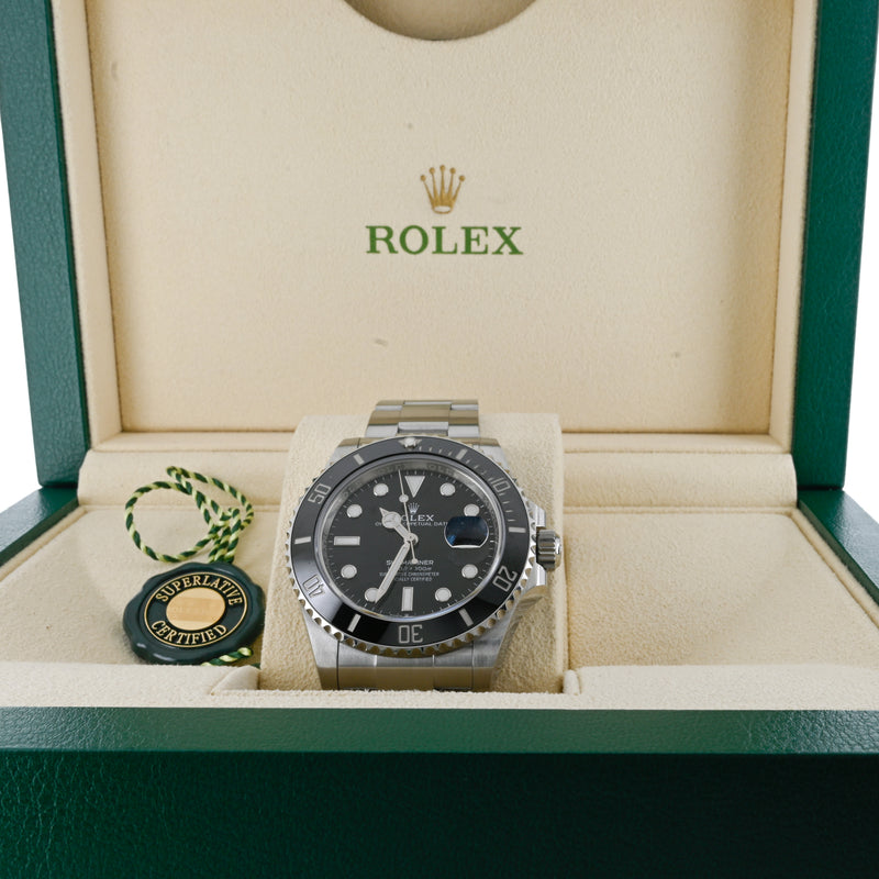 Rolex | 41MM Submariner, Black Dial - Stainless Steel - 126610