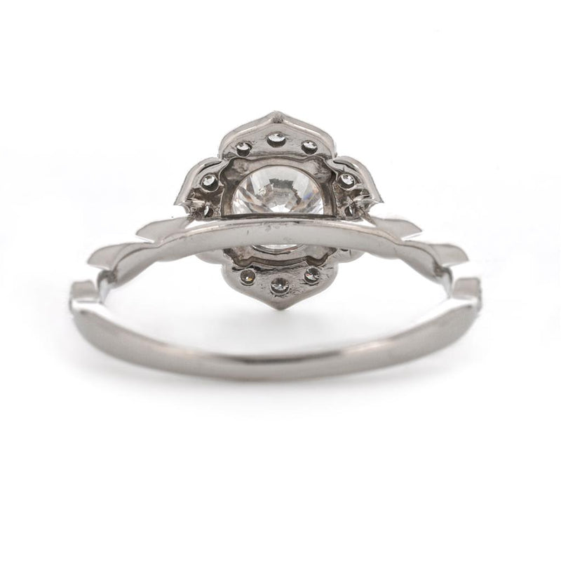 1.30ctw Round Diamond Engagement Ring